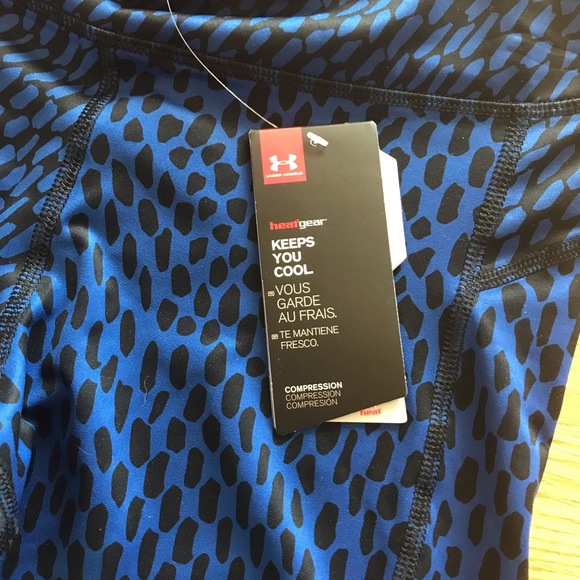 NWT Under Armour COMRESSION Workout Leggings Sz M - Picture 3 of 6